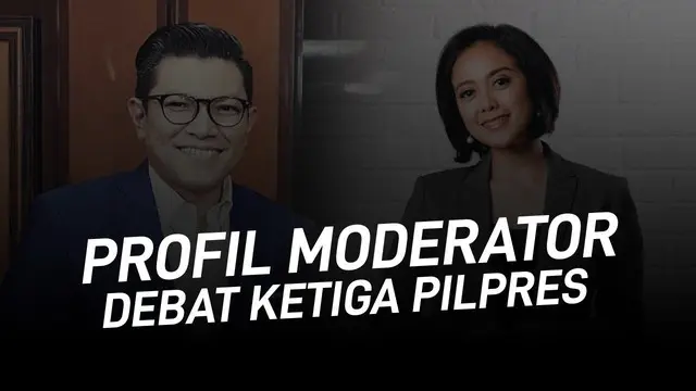 KPU menetapkan Alfito Deannova dan Putri Ayuningtyas sebagai moderator debat ketiga Pilpres 2019.