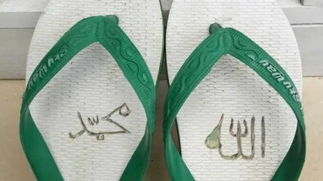 Heboh Sandal Jepit Berlafazkan Allah-Muhammad di Gorontalo
