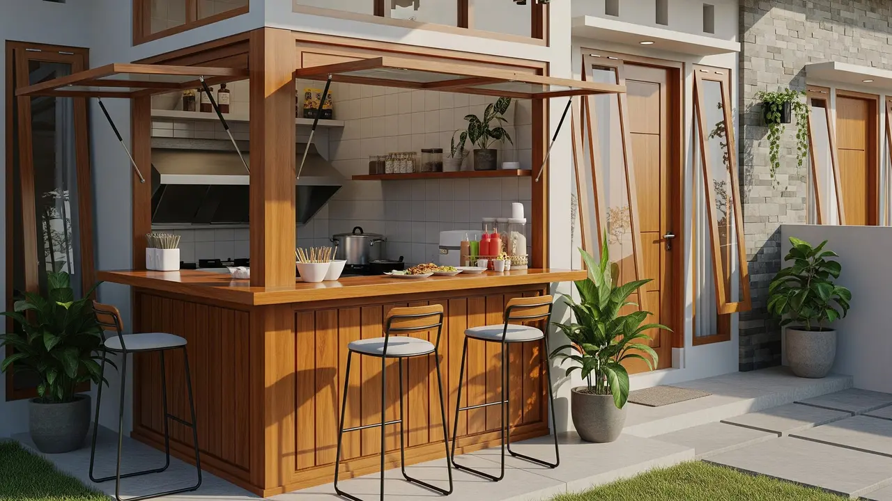 Desain Warung di Rumah yang Hemat Listrik dan Efisien