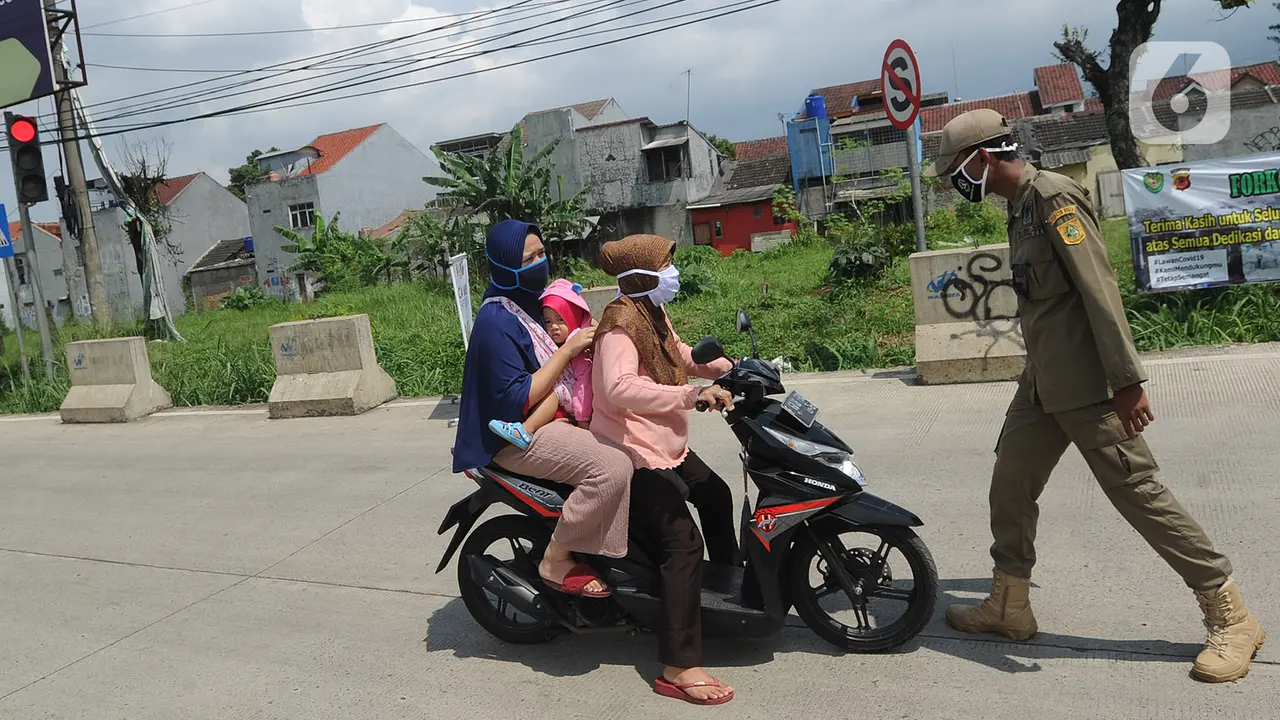 Cegah Warga Mudik, Polres Bogor Dirikan Pos Pengawasan