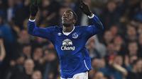 Striker Everton asal Belgia, Romelu Lukaku. (AFP/Paul Ellis)