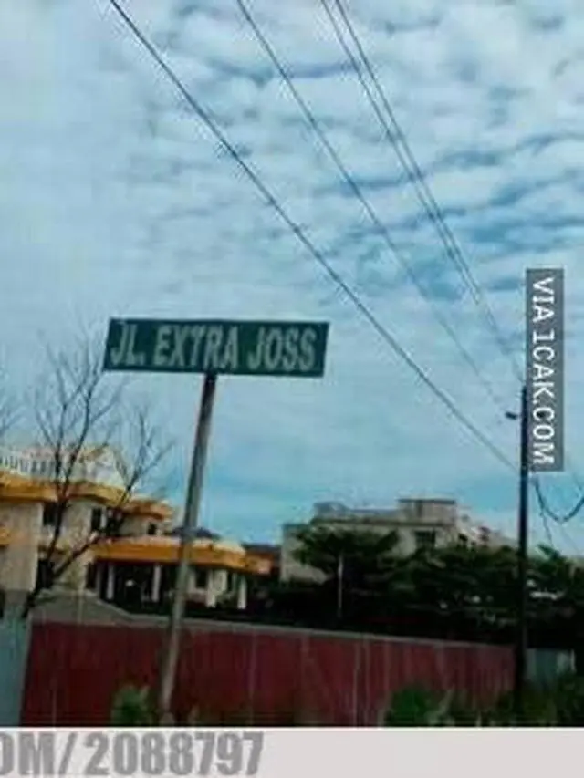 Nama jalan nyeleneh (Ist)