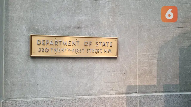 US Department of State (Departemen Luar Negeri AS). (Liputan6.com/Tanti Yulianingsih)