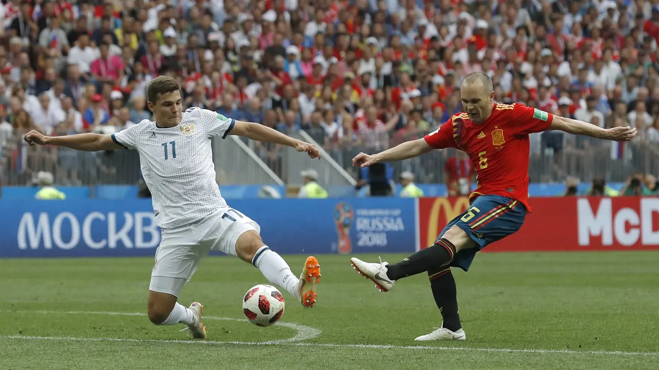 Rusia, Spanyol, Piala Dunia 2018