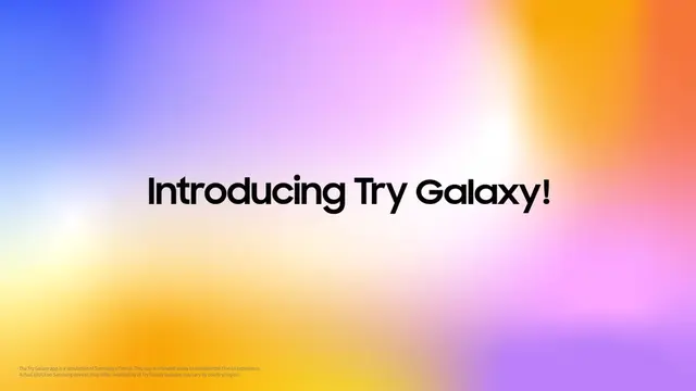 Try Galaxy