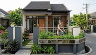 10 Desain Rumah dengan Taman Mini di Lahan Terbatas, Hunian Asri Minim Perawatan