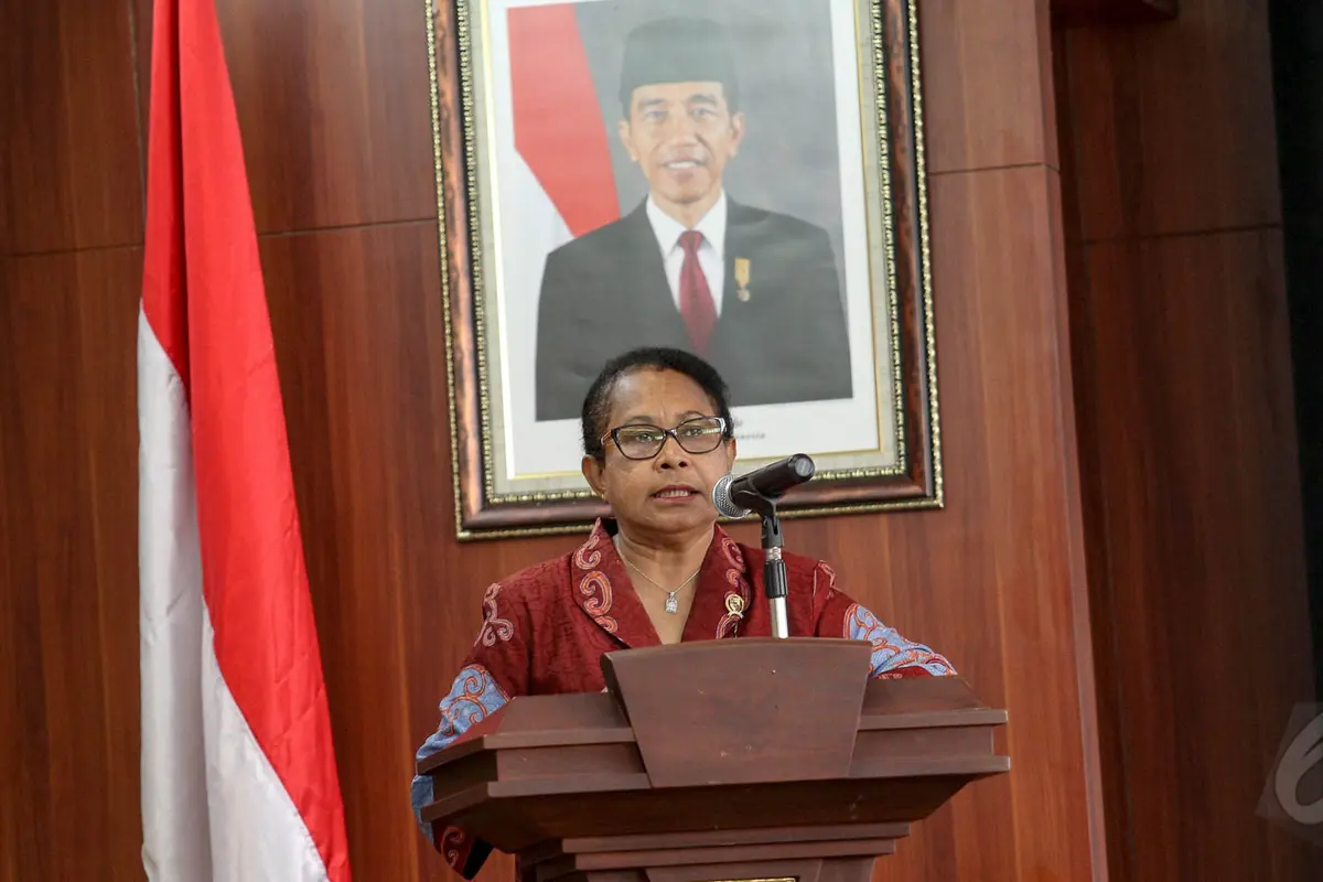 Menteri Yohana Jalin Kerjasama dengan BPS