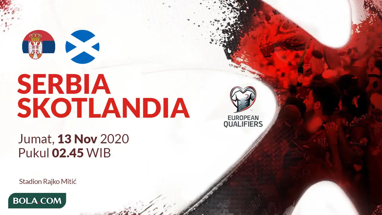 Kualifikasi Piala Eropa 2020 - Serbia Vs Skotlandia