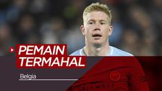 Berita video para pemain termahal dari Belgia, salah satunya adalah Kevin de Bruyne.