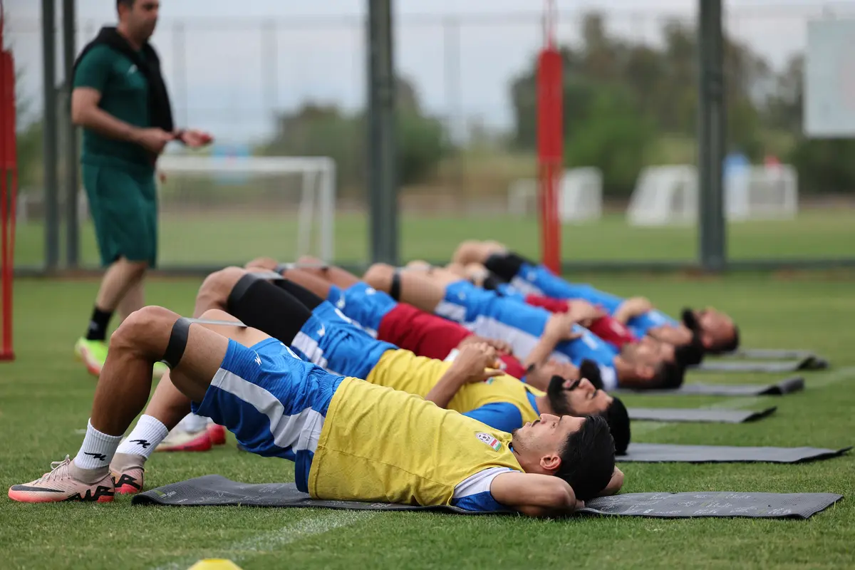 Latihan Timnas Iran Jelang Piala Dunia 2026