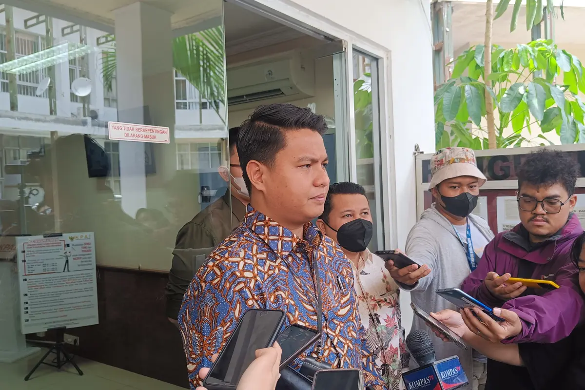 Pengacara AG pacar Mario Dandy (15), Mangatta Toding Allo. (Rahmat Baihaqi/Merdeka.com)