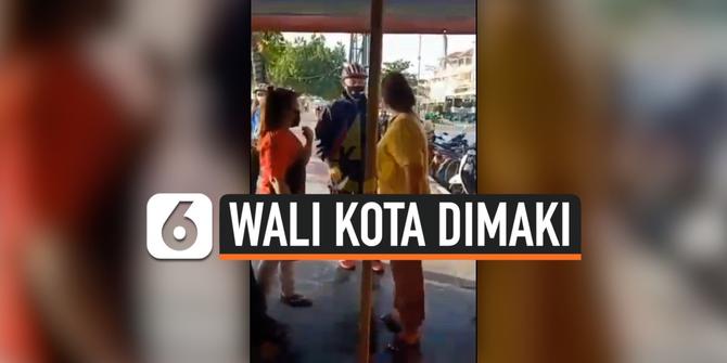 VIDEO: Viral Video Wali Kota Padang Dimaki Pedagang Kaki Lima