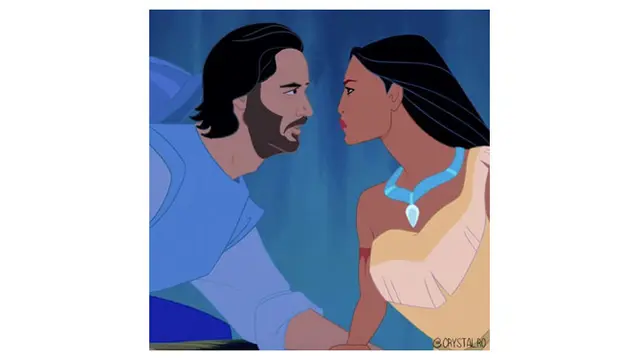 Ini Jadinya Keanu Revees Jadi Pengeran Disney, 7 Potretnya Tampan Abis