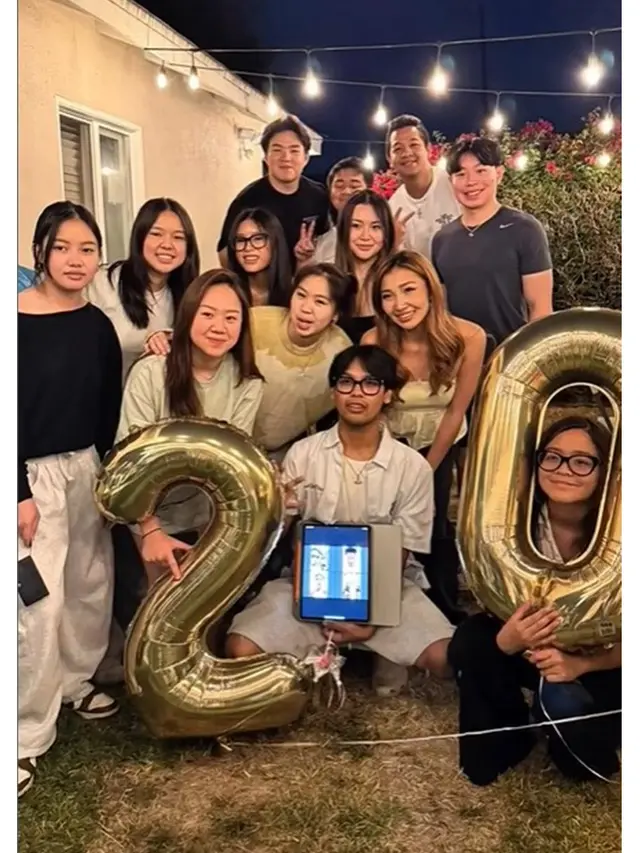 6 Potret Perayaan Ultah Nino Kuya ke-20 di Amerika Serikat, Penuh Kehangatan
