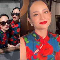 Pulang dari Paris, Enzy Storia langsung on duty menjadi salah satu bridesmaid sahabatnya di Bali [@enzystoria]