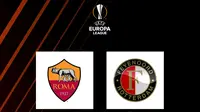 Liga Europa - AS Roma Vs Feyenoord (Bola.com/Adreanus Titus)
