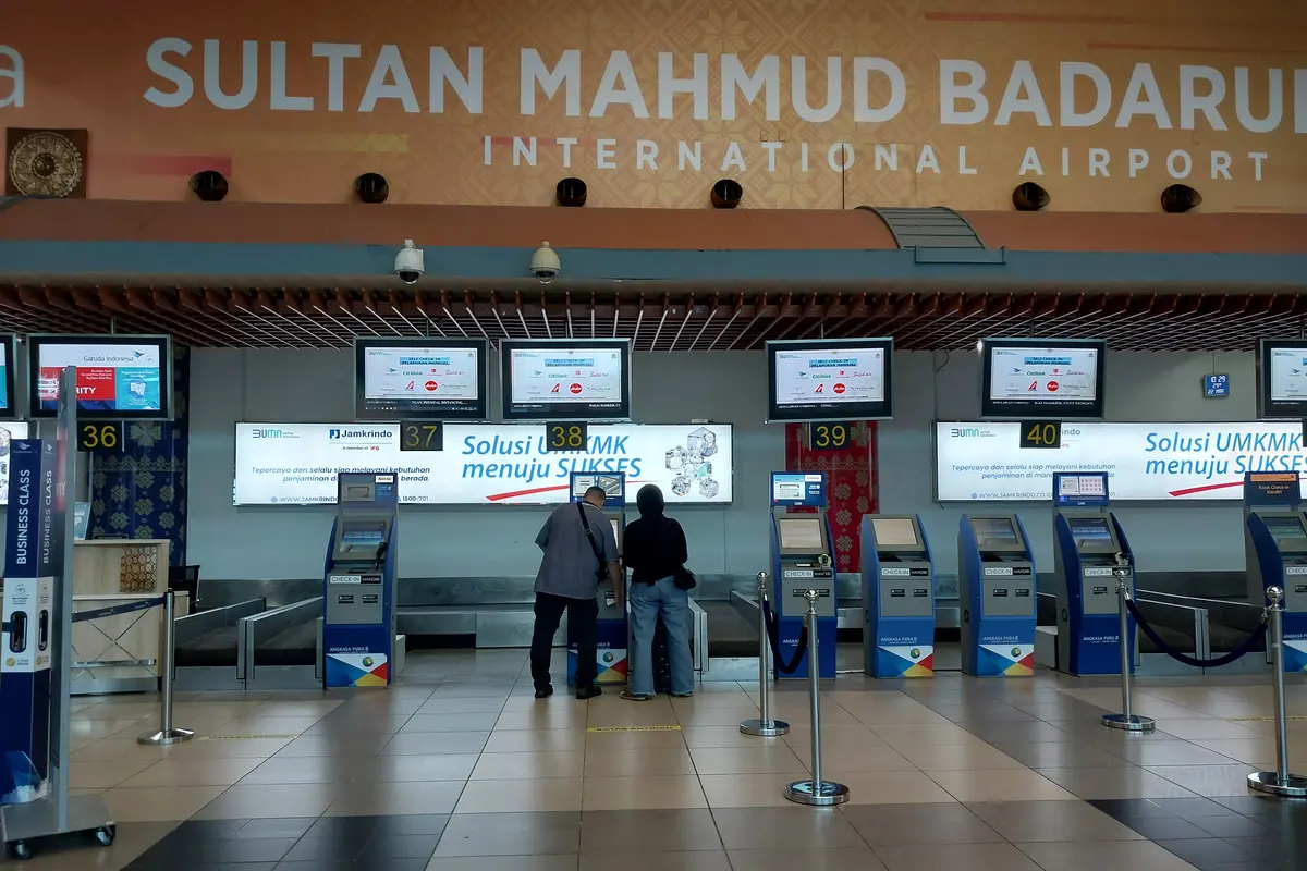 Bandara Sultan Mahmud Badaruddin II, Palembang, Sumatera Selatan. (Foto: Liputan6.com/ Arief RH)