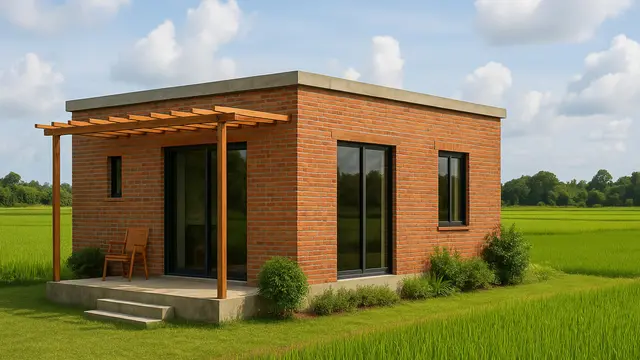 7 Desain Rumah Sederhana di Pinggir Sawah Tapi Terlihat Indah, Adem dan Estetik