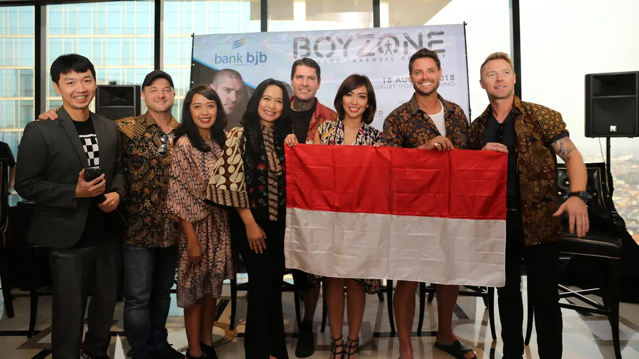 [Bintang] Konser Boyzone di Bandung