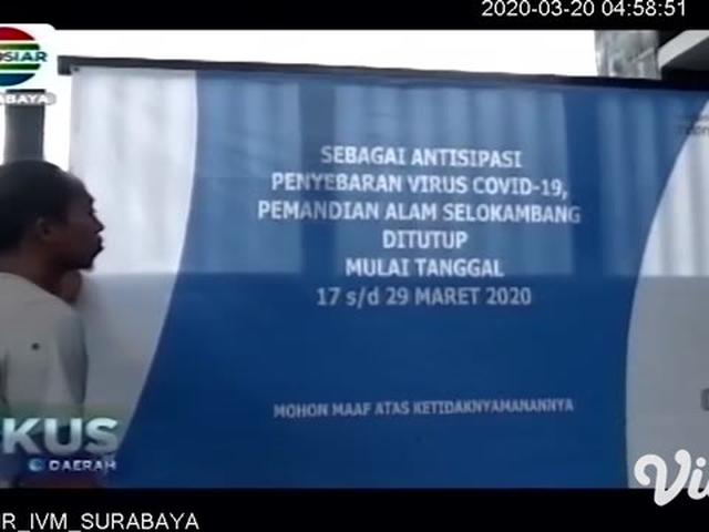 Video Sejumlah Tempat Wisata Di Jatim Tutup Sementara Dampak