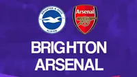 Liga Inggris: Brighton & Hove Albion Vs Arsenal. (Bola.com/Dody Iryawan)