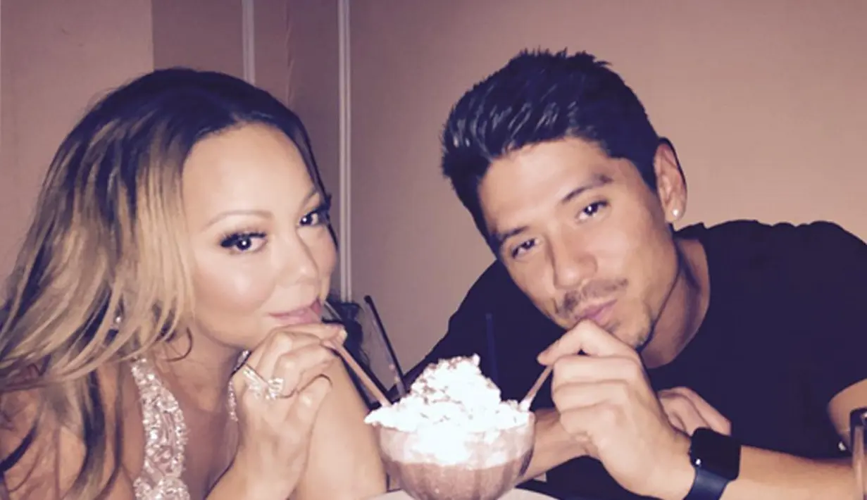 Bukan Mariah Carey kalau urusan cintanya tidak ramai tersiar dan dibicarakan. Sempat dikabarkan putus dengan Bryan Tanaka, kini keduanya telah kembali bersama dan menjalin hubungan spesial itu lagi. (Instagram/mariahcarey)