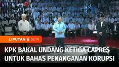 Komisi Pemberantasan Korupsi atau KPK bakal mengundang ketiga Calon Presiden untuk membahas penanganan korupsi. KPK meminta ketiga capres memaparkan visi maupun misinya terkait pemberantasan korupsi di Tanah Air.