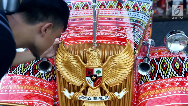Unik, Mobil Ulos Mandailing ini Akan Ditumpangi Jokowi Saat Ngunduh Mantu