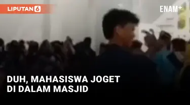 Viral! Mahasiswa Joget Ojo Dibandingke di dalam Masjid