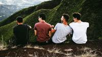 Ilustrasi teman sahabat pria. (Sumber Pixabay)