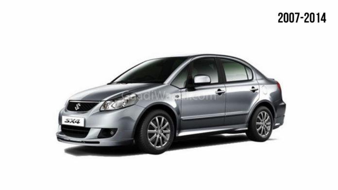 Maruti Suzuki SX-4 versi India (GaadiWaadi)