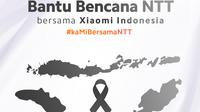 Xiaomi mengajak masyarakat berdonasi untuk membantu penanganan bencana banjir dan tanah longsor di NTT (Foto: Xiaomi).