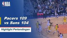 Domantas Sabonis dan Doug McDermott keduanya mencetak 21 poin dari bangku cadangan ketika Indiana Pacers mengambil Phoenix Suns di jalan, 109-104.