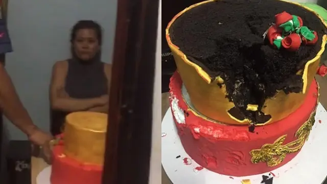 Pengantin Wanita Ini Murka Temukan Kue Pernikahannya Terbuat dari Styrofoam