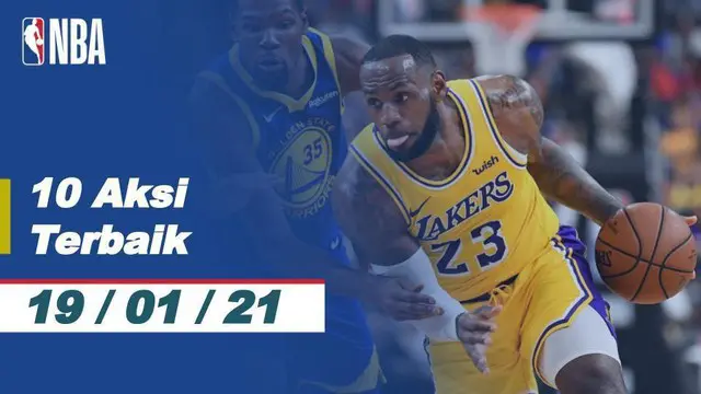 Berita Video 10 Aksi Terbaik NBA 17 Januari 2021, Blok Berkelas dari Bam Adebayo (19/1/2021)