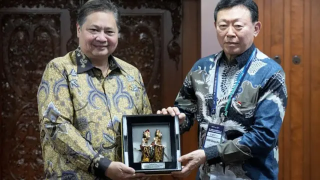 Delegasi bisnis The Federation of Korean Industries (FKI)