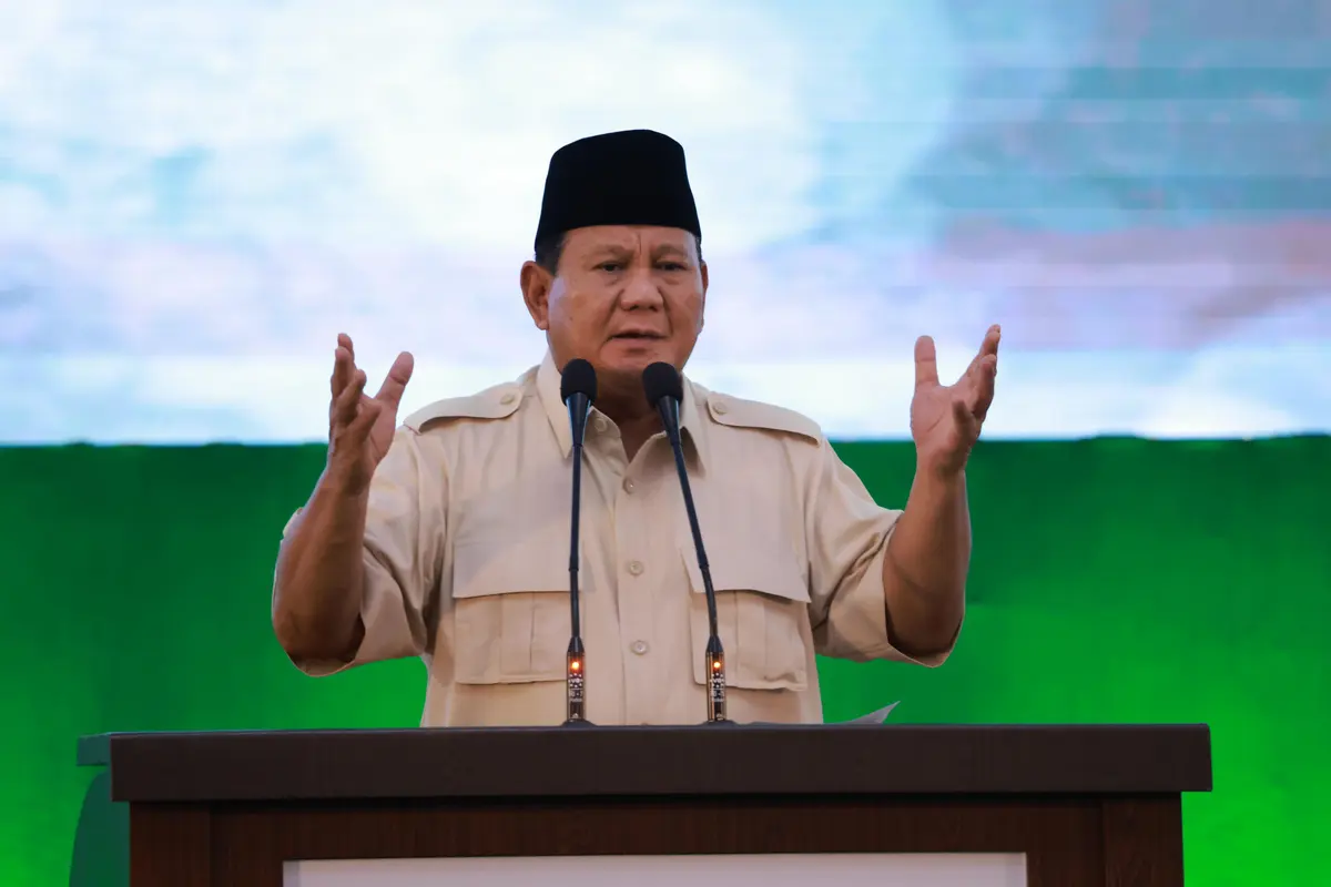 Calon presiden (Capres) nomor urut 2, Prabowo Subianto