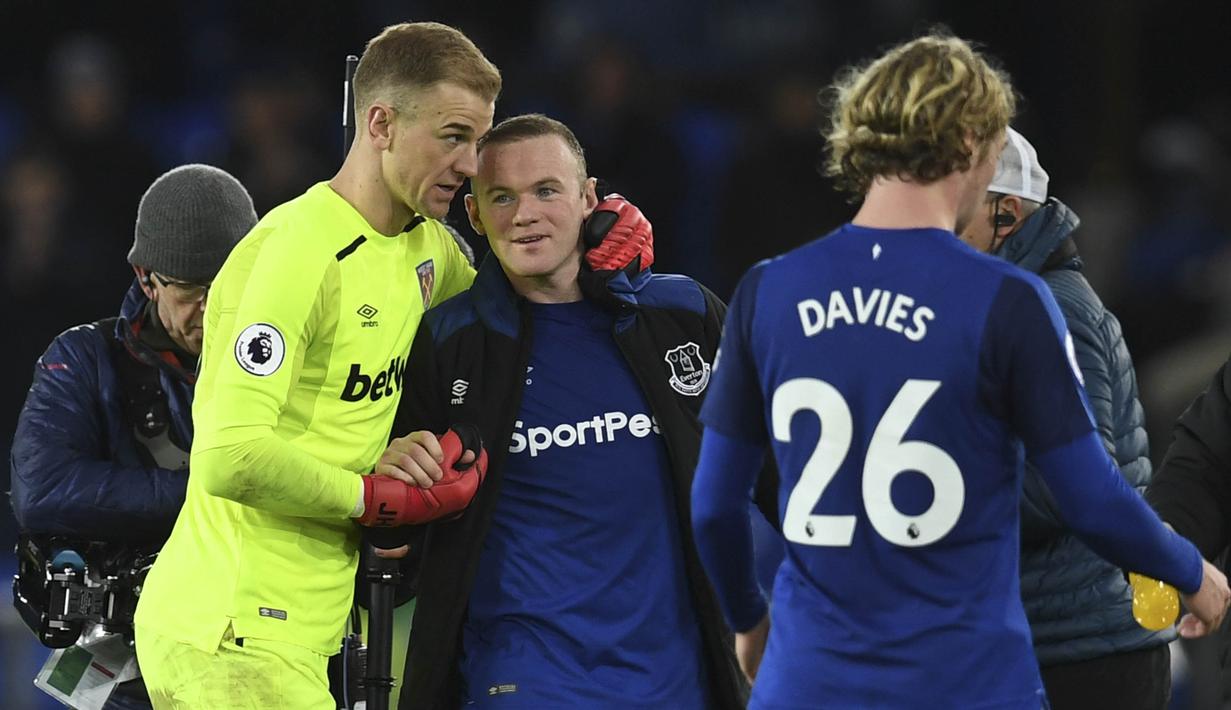 Bagi Wayne Rooney, hattrick yang dilakukannya saat melawan West Ham tersebut merupakan catatan tiga gol pertama sejak 2011 lalu. (AFP/Paul Ellis)