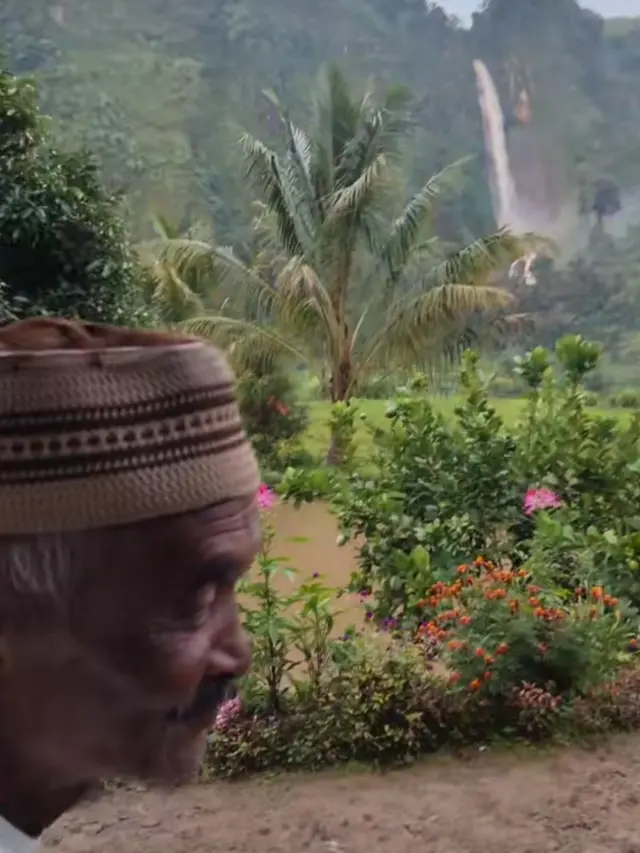 Taman Rumah Abah Jajang Rusak
