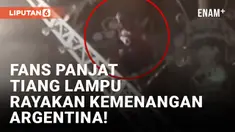 Gokil! Fans Argentina Menggila Rayakan Kelolosan ke Final Piala Dunia 2022