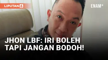 Disebut Lakukan Penipuan, Jhon LBF Klarifikasi