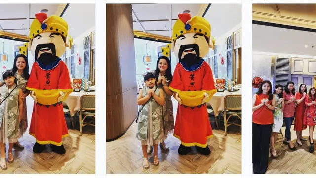 Artis Indonesia sambut Tahun Baru Imlek (Foto: Instagram magdalenaaja)