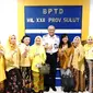 Sosialisasi Peran Serta Wanita Insan Perhubungan oleh Dharma Wanita Persatuan Direktorat Jenderal Perhubungan Darat di Casabaio Paradise Hotel, Likupang, Sulawesi Utara.
