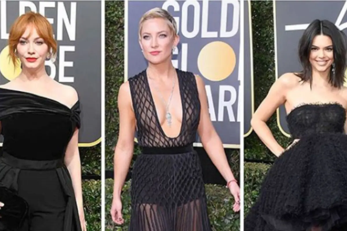 Makeup Menawan Saat Pakai Dress Hitam di Golden Globes 2018