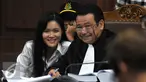 Terdakwa pembunuhan Mirna Salihin, Jessica Kumala Wongso saat menjalani sidang lanjutan di PN Jakarta Pusat, Senin (15/8). Sidang tersebut dengan agenda pendengaran Saksi ahli psikologi klinis Antonia Ratih Handayani. (Liputan6.com/Johan Tallo)
