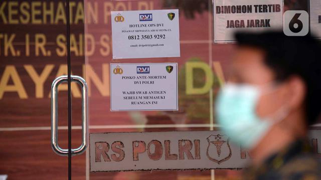 FOTO: Tim DVI Masih Kumpulkan Sampel DNA Penumpang Pesawat Sriwijaya Air SJ 182