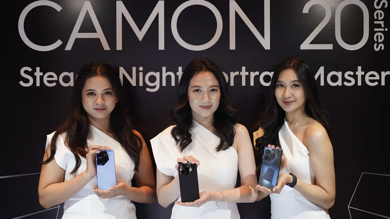 Tecno Camon 20 Series resmi diluncurkan di Indonesia (Tecno Indonesia)