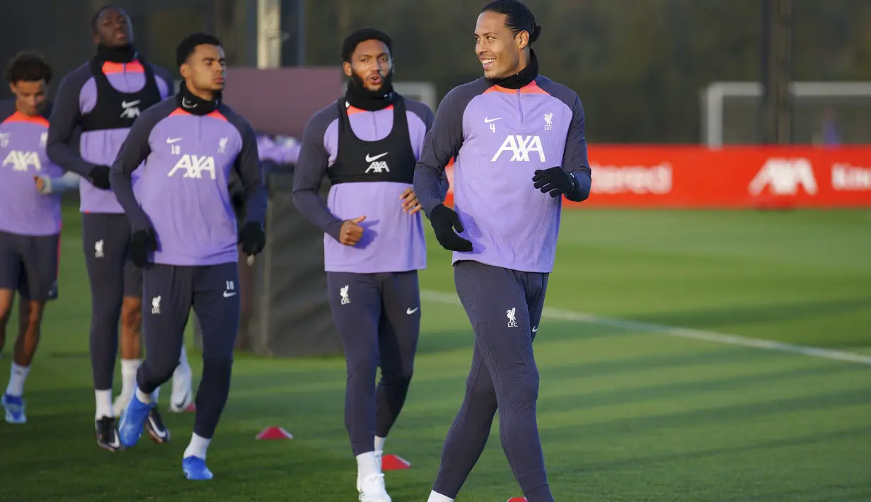 Liverpool memiliki peluang besar untuk lolos ke babak 16 besar Liga Europa. (Peter Byrne/PA via AP)