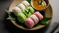 Cara Mudah Membuat Putu Mayang Magic Com, Lengkap dengan Kuah