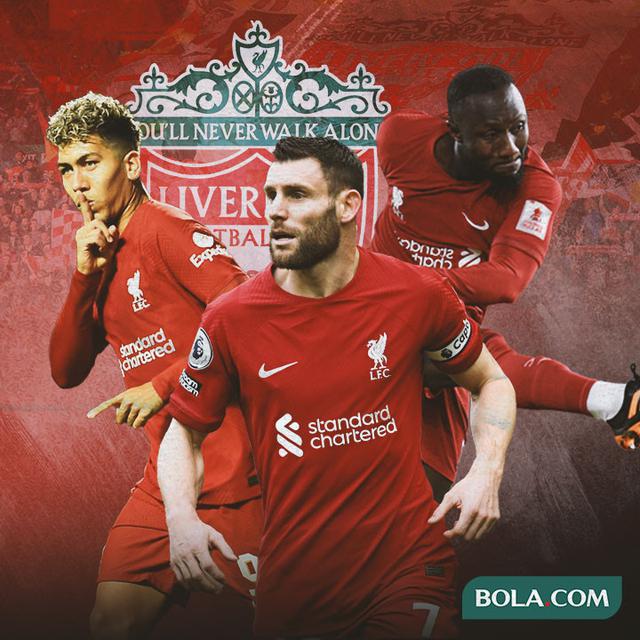 Liverpool - Firmino, Naby Keita, James Milner